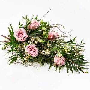 Bårebuket med greneffekt - Blomster til begravelse