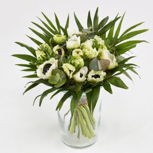 Buket franske anemoner i lyse nuancer - Send blomster med Bloomit