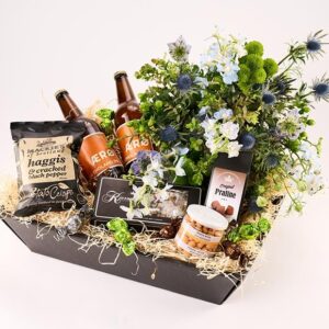 Glad far buket i gavekasse - Send blomster med Bloomit