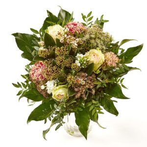 Hyggelig julebuket - Send blomster med Bloomit