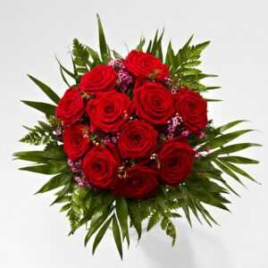 Kærlighedsbuket af roser - Send blomster med Bloomit