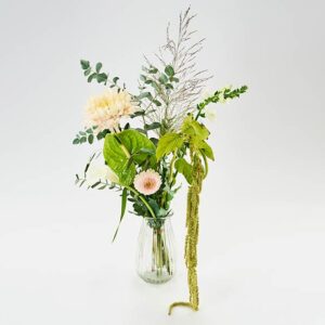Kreativ buket, årstidens blomster - Send blomster med Bloomit