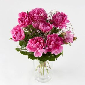 Luftig buket bonderoser - Send blomster med Bloomit