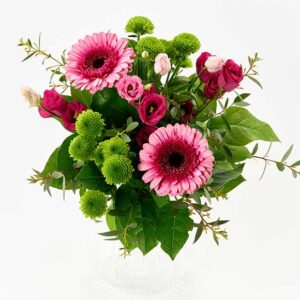 Lyserød buket, floristens valg - Send blomster med Bloomit