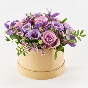 Nydelig blomsteræske - Send blomster med Bloomit