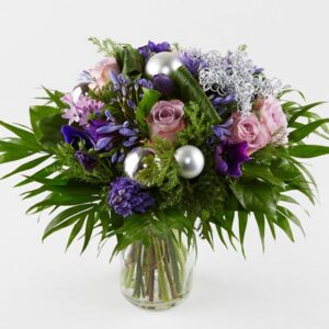 Nytårsbuket i lilla - Send blomster med Bloomit
