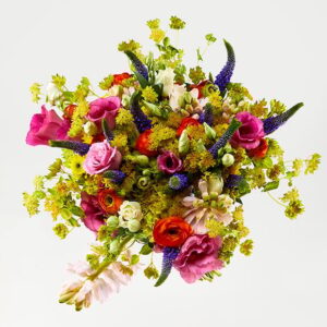 Rådhus brudebuket i årstidens blomster - Send blomster med Bloomit
