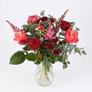 Rød elegance - Send blomster med Bloomit