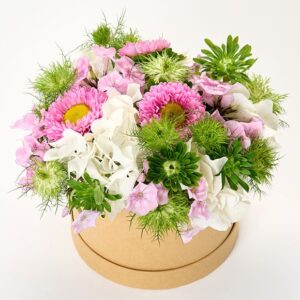 Sommerdekoration i æske - Send blomster med Bloomit