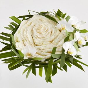Syet rose i hvid - Send blomster med Bloomit