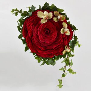 Syet rose i rød - Send blomster med Bloomit